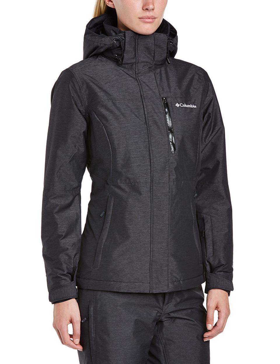 The waterproof <a href="https://www.amazon.com/Columbia-Womens-Alpine-Action-Jacket/dp/B00GSD925M/ref=sr_1_1?ie=UTF8&amp;qid=1515594529&amp;sr=8-1&amp;keywords=columbia+jacket+alpine+action" target="_blank">Alpine Action Jacket</a> is crafted with patented thermal-reflective technology and 100g of synthetic insulation for all-day warmth.&nbsp;