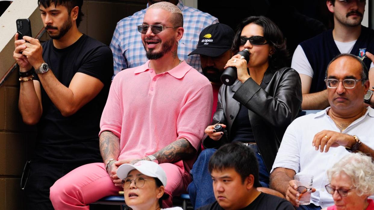 celebrities attend the 2023 us open tennis championships day 9