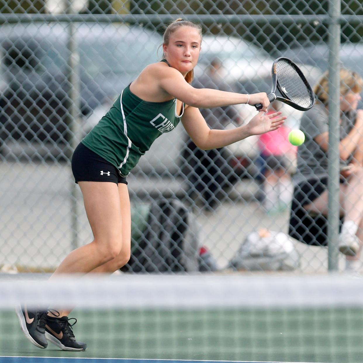 Megan Ballard, Chariho girls tennis