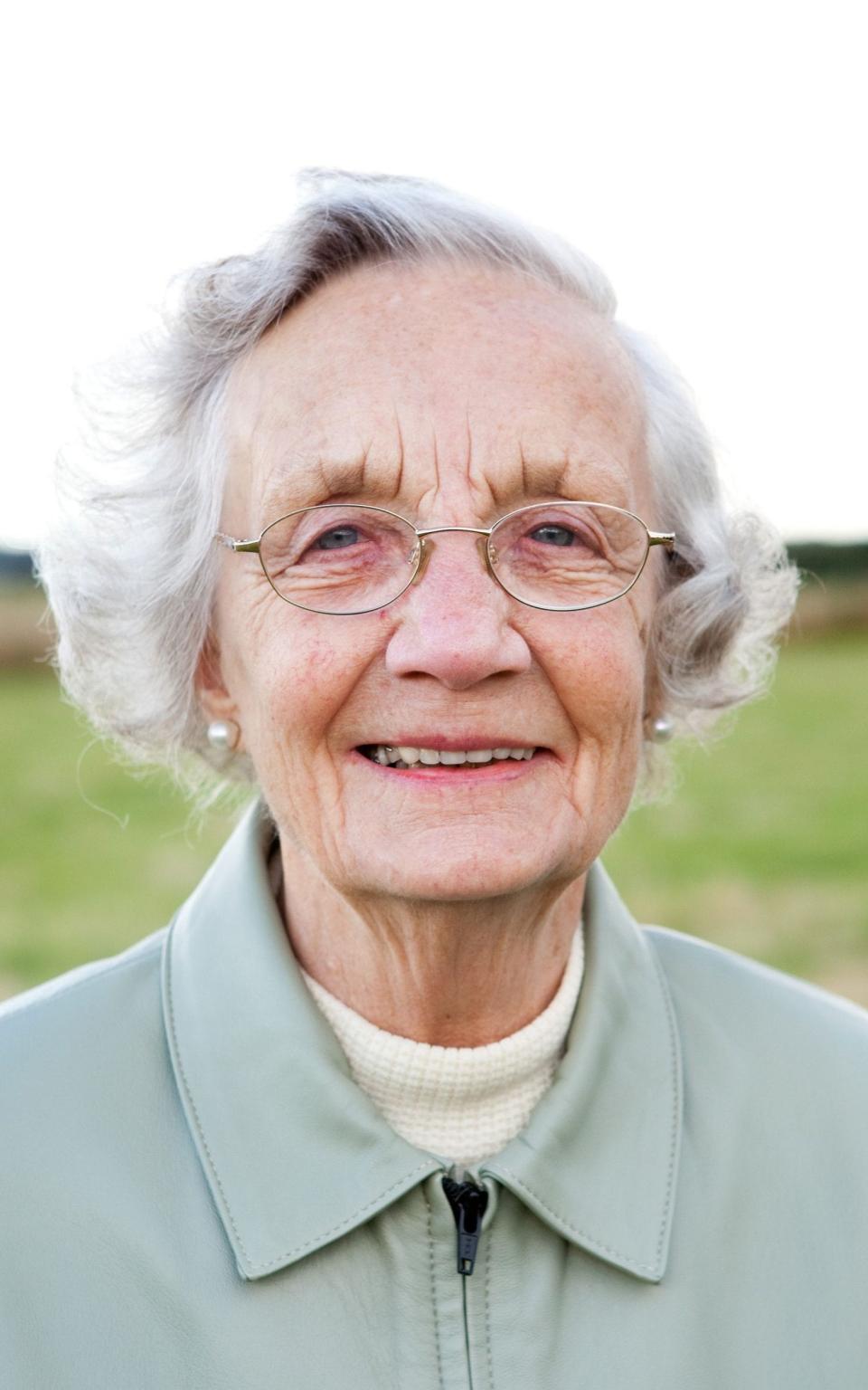 Margaret Runcie in 2019: she remained closely involved in the breeding world well into her 90s