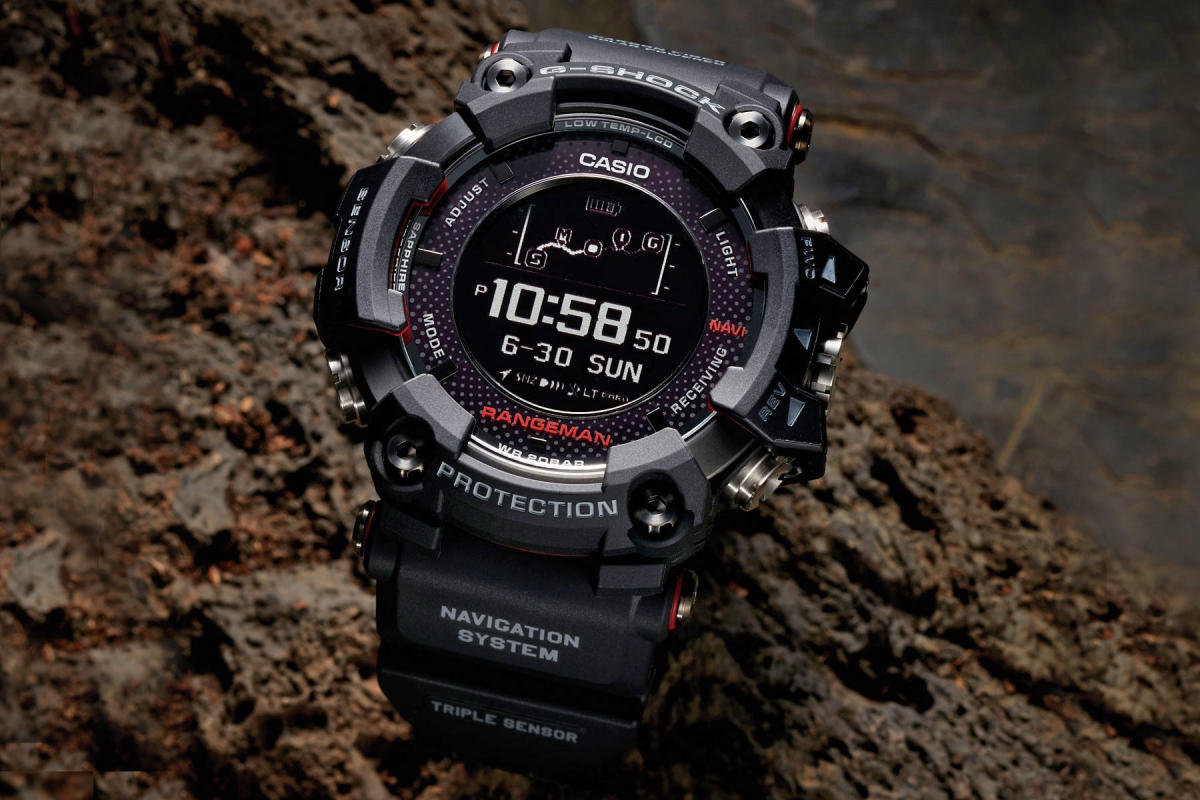 Casio's solar-powered GPS watch is ideal for survivalists