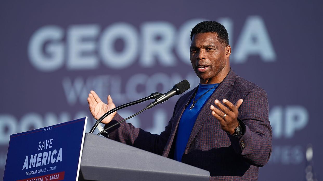 Republican Senate candidate Herschel Walker