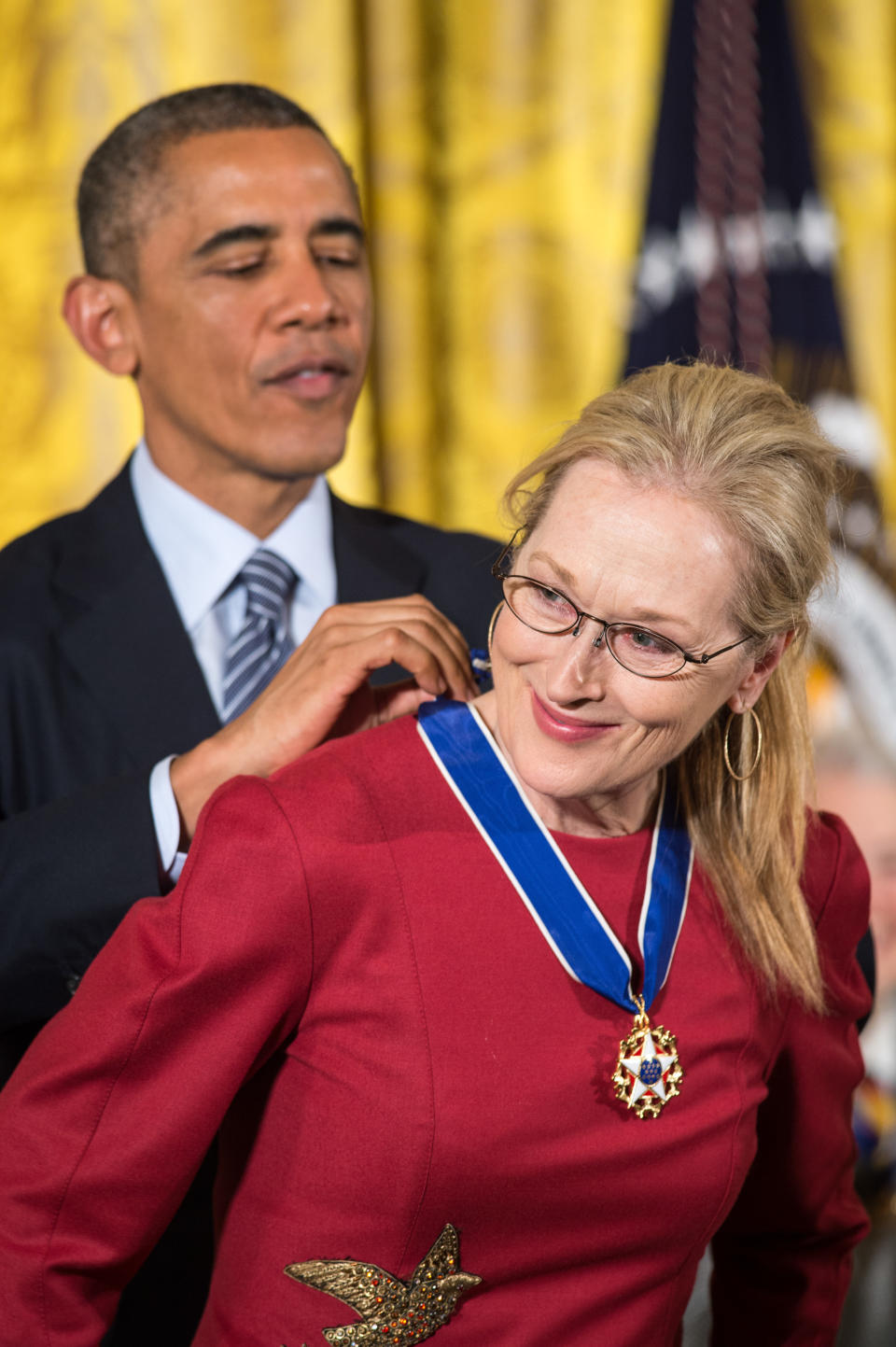 Awarded by Barack Obama in 2014.