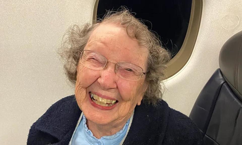 <span>Patricia was left on one occasion without her reserved wheelchair at a terminal because of the mistake.</span><span>Photograph: Joe Tidy</span>