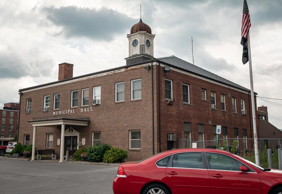 An exterior view of the Herkimer Police Station located at 120 Green St. in Herkimer, NY.