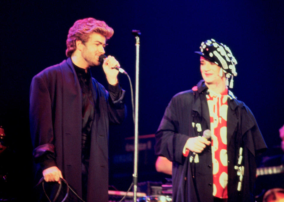 George Michael and Boy George