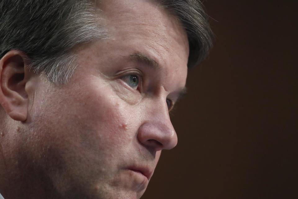 Brett Kavanaugh ist als Kandidat für den Supreme Court schwer umstritten. (Bild: AP Photo/Alex Brandon)