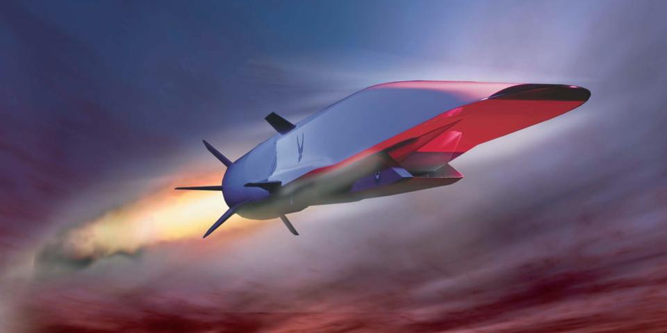 X 51A Waverider hypersonic