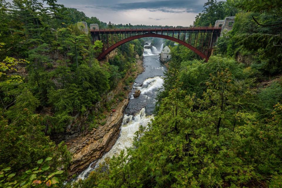 Ausable Chasm Bridge - New York