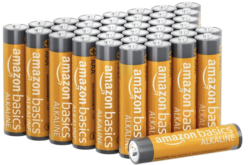 Amazon Basics AAA-Alkalibatterien.