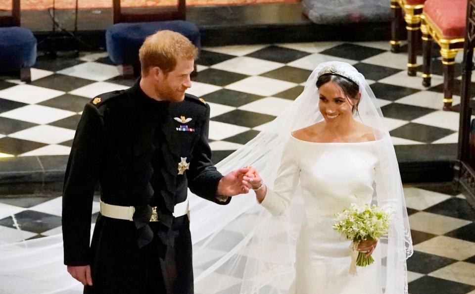 The Duke&nbsp;and the Duchess of Sussex. (Photo: WPA Pool via Getty Images)