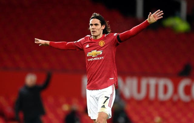 Edinson Cavani has impressed since joining Manchester United