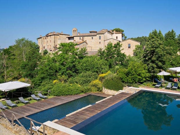 Castel Monastero in Italy