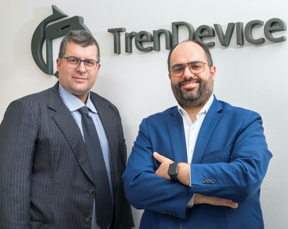 Antonio Capaldo and Alessandro Palmisano TrenDevice co-founders