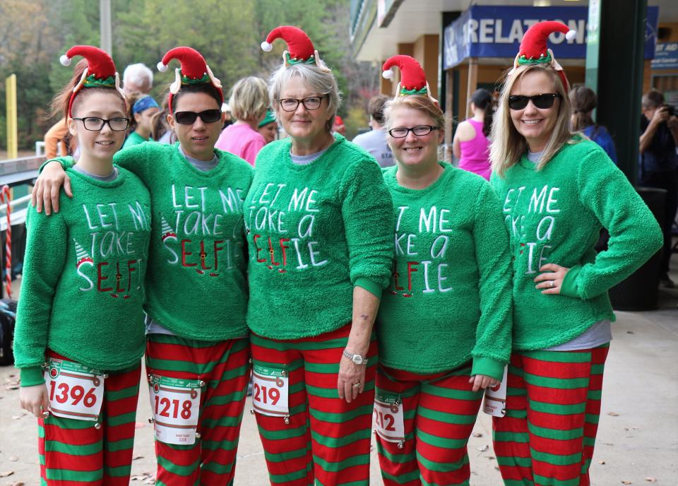 The Jingle Bell Run takes place Saturday at the Northern Kentucky Convention Center. The event is a fundraiser for the Arthritis Foundation.