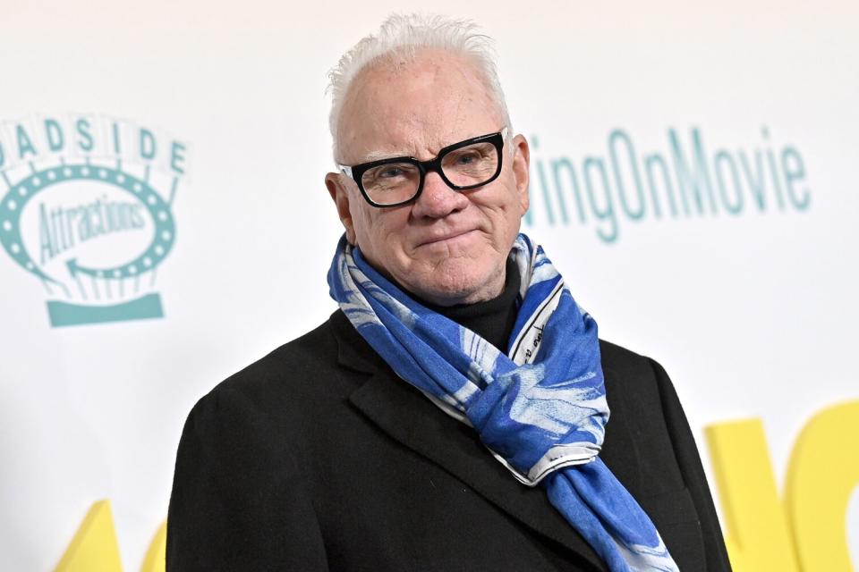 Malcolm McDowell attends the Los Angeles Premiere of Roadside Attractions' "Moving On"