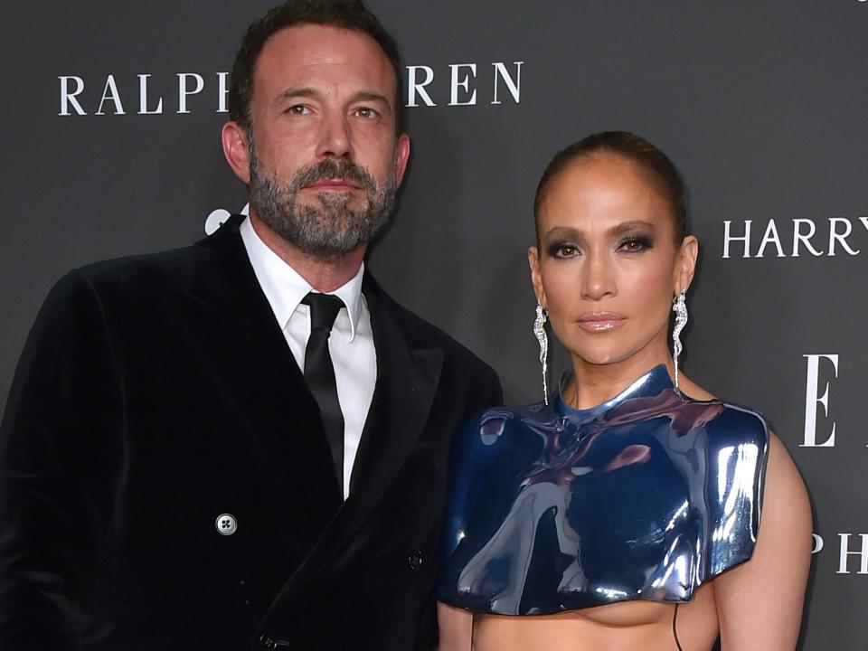 Ben Affleck and Jennifer Lopez in December 2023.