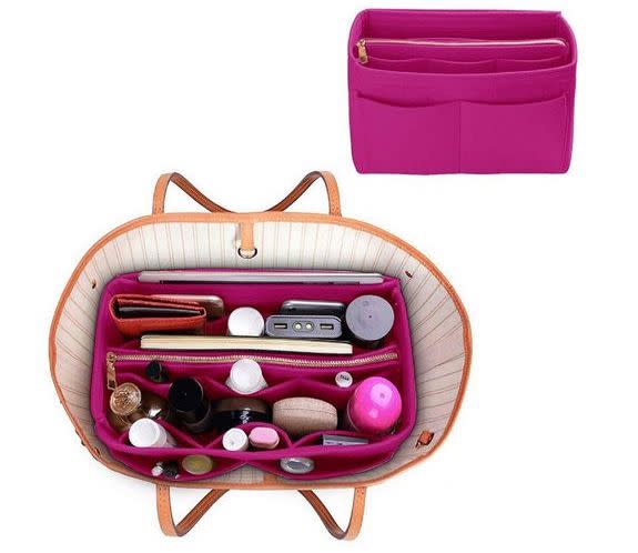 No more messy bag!' This clever, bestselling purse organizer just