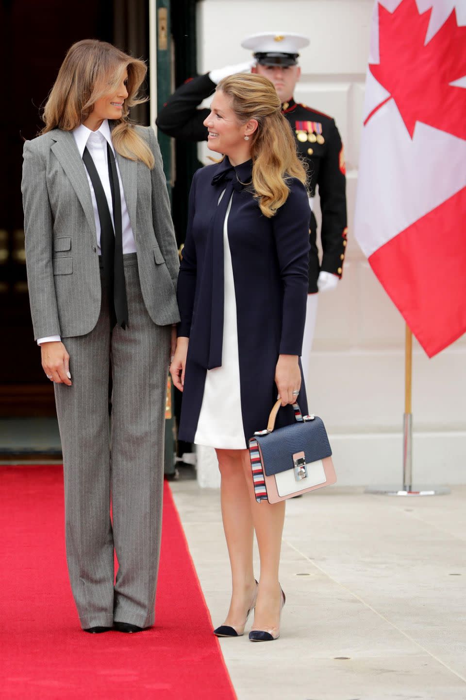 We think Sophie Trudeau wins this one. Photo: Getty
