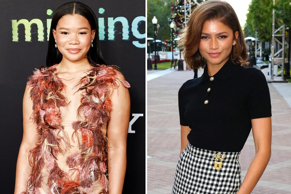 Storm Reid, Zendaya, Euphoria