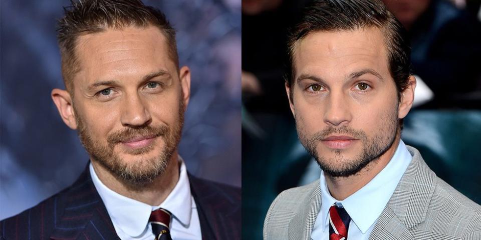 Tom Hardy and Logan Marshall-Green