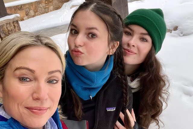 <p>Amy Robach/Instagram</p> Amy Robach and her daughters