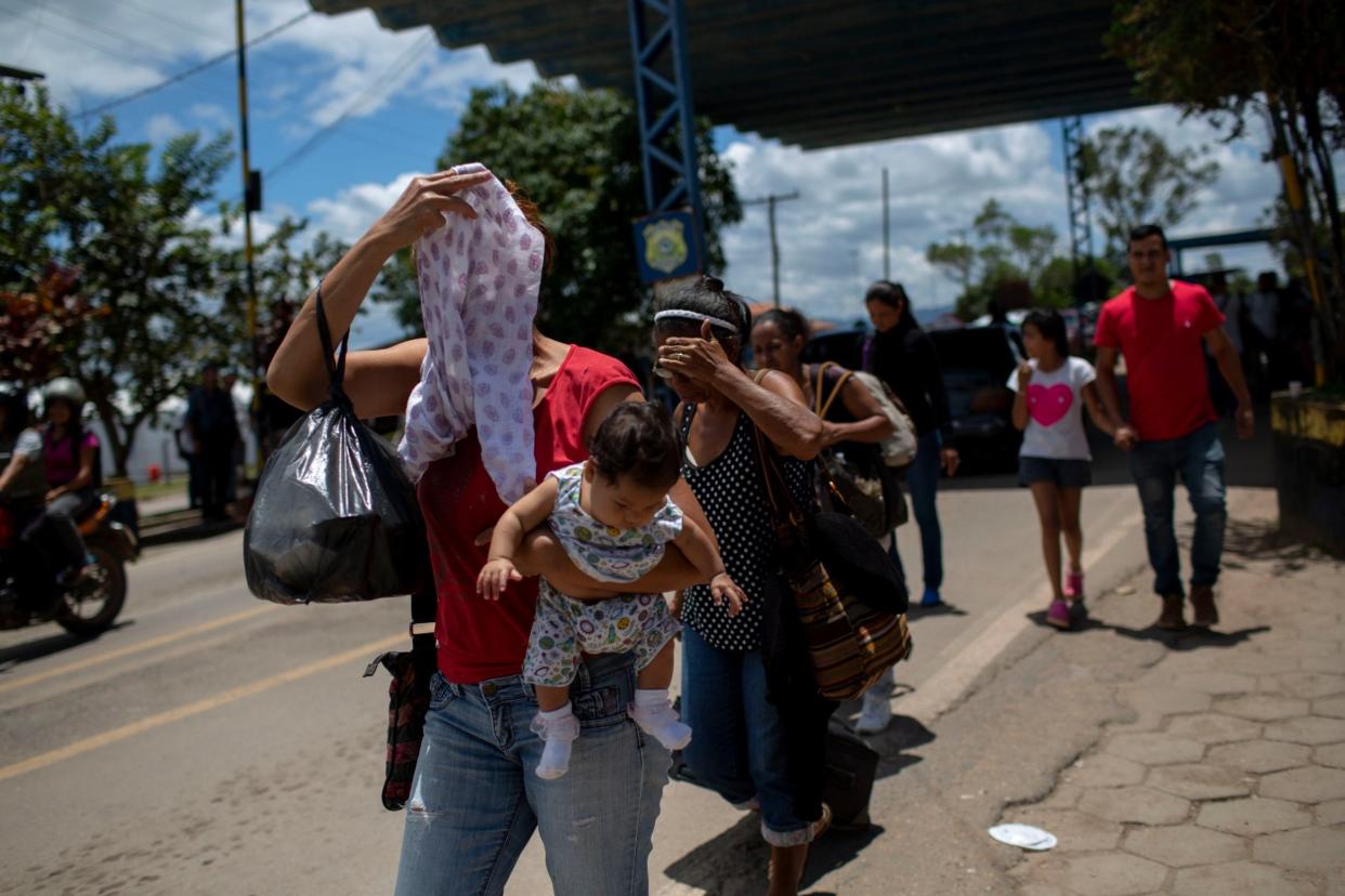 Venezuelan migrants are fleeing to Brazil: AFP/Getty Images