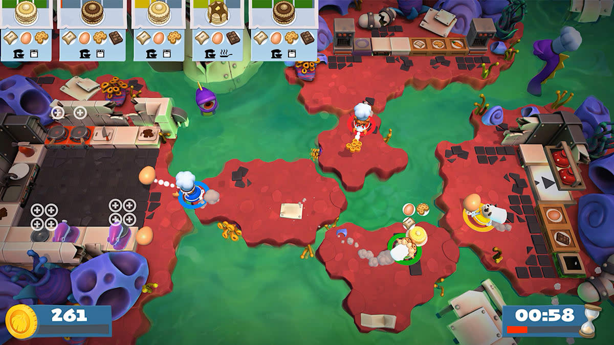 Overcooked! 2 is chaotic fun.<p>Ghost Town Games</p>