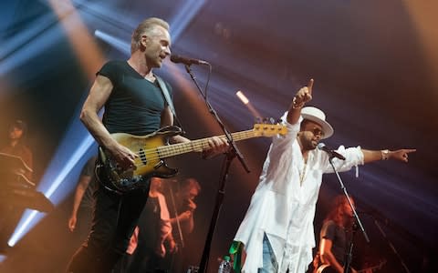 Sting & Shaggy performing at The Roundhouse  - Credit: &nbsp;Jo Hale/&nbsp;Redferns