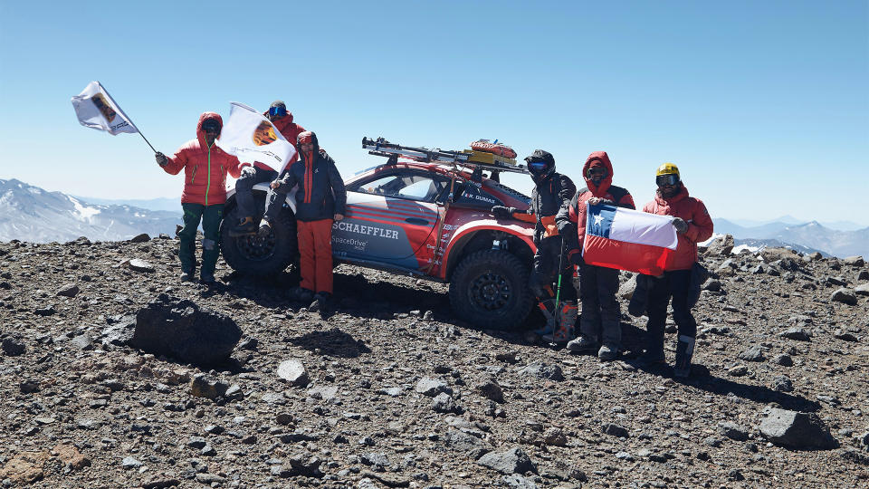 Porsche 911 Mountain Record