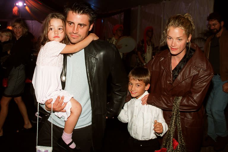 Matt Leblanc y Melissa McKnight, en los primeros años de la pareja