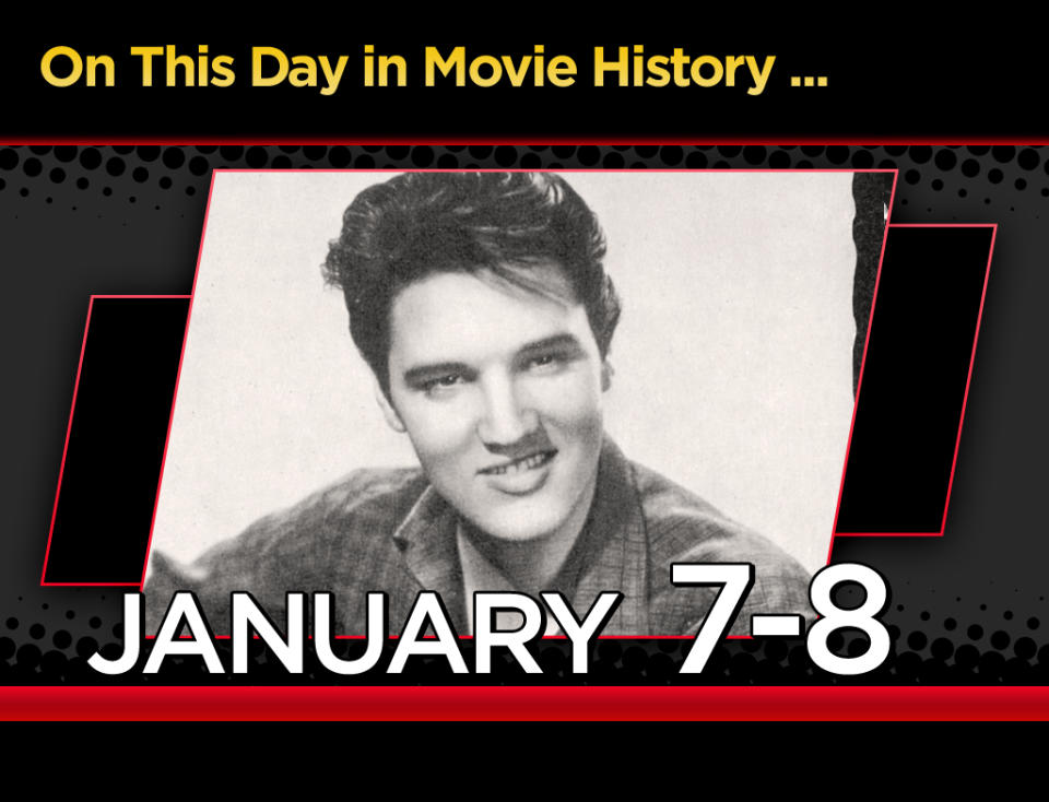 On this day in movie history January 7_8 Title Card