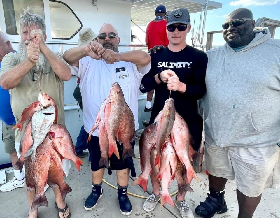 No wasted opportunities for the Sea Spirit when it escapes the Ponce Inlet docks and heads offshore for a boatload of snapper.