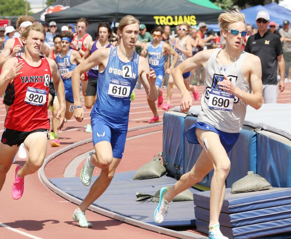 Rapid City Stevens standout Simeon Birnbaum (690) was part of four state titles in May.