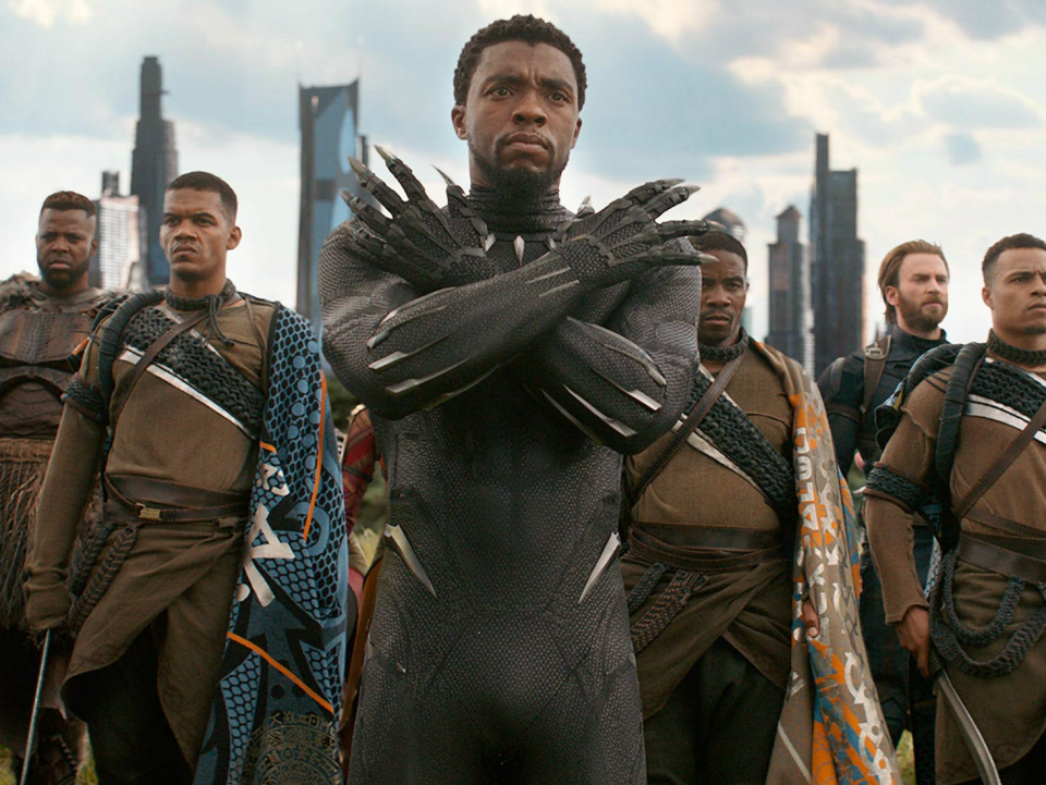 Wakanda forever. Chadwick Boseman in <em>Black Panther.</em> (Photo: Marvel Studios)