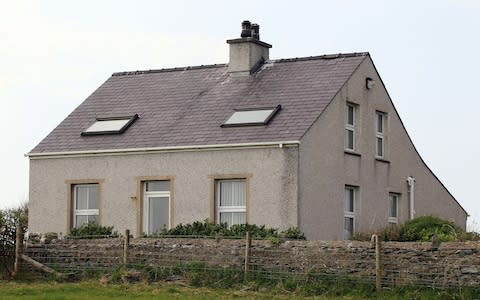 Gerald was struck at his rural home on Holyhead in Angelsey - Credit: Ian Cooper/Daily Post