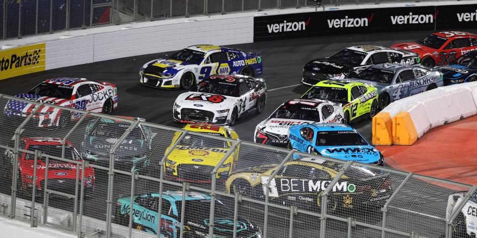 nascar clash at the coliseum