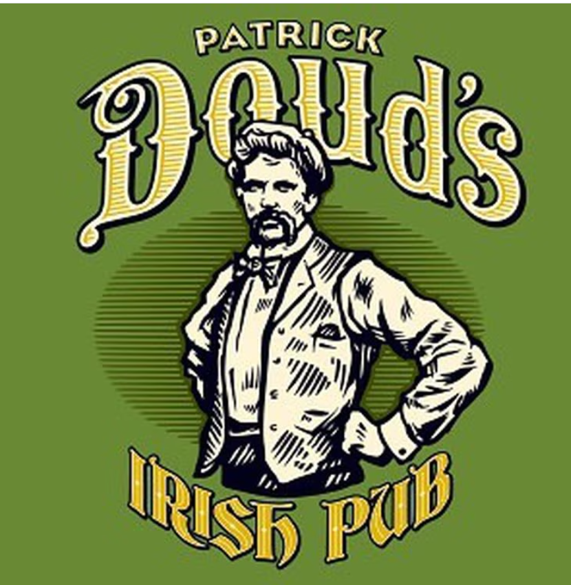 Patrick Doud's Irish Pub opened in the 2023 summer season on Mackinac Island. This is the logo of the new business, co-owned by Andrew Doud of Doud's Market, also on Main Street.