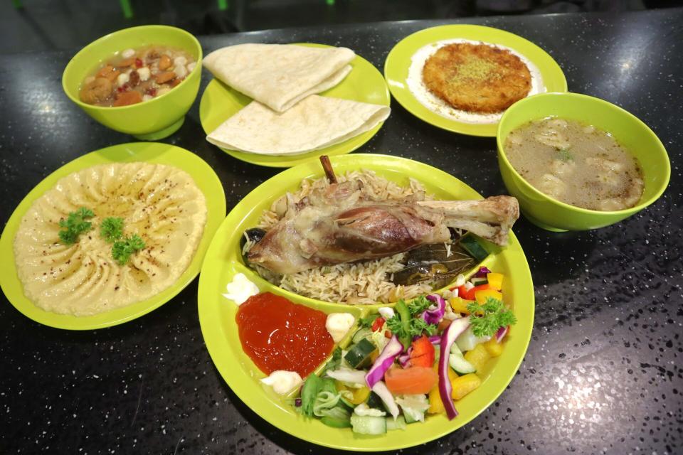 kopitiam food stalls - turkish food overview