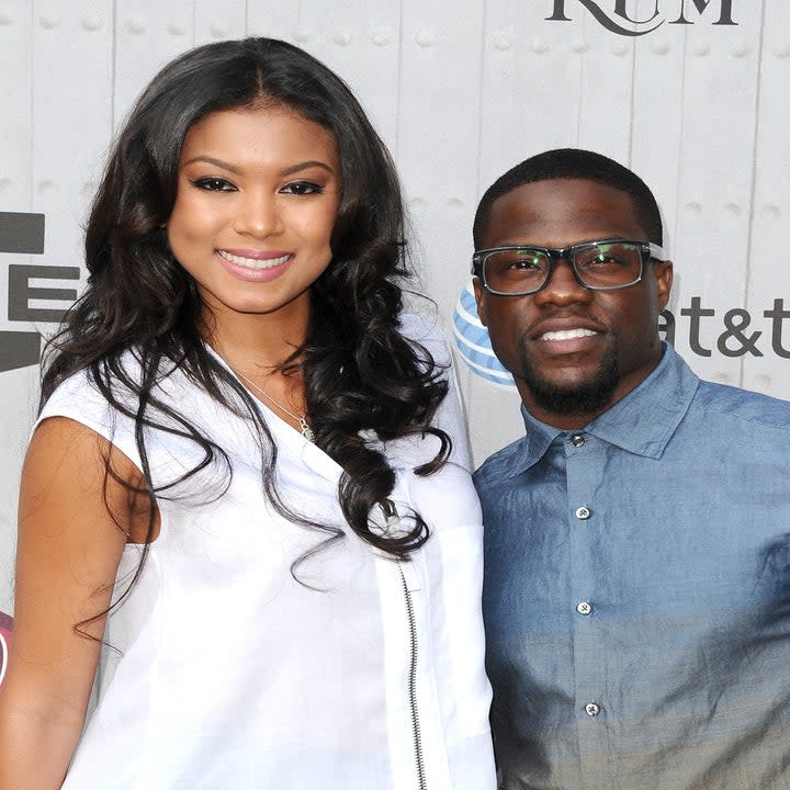 Eniko Hart with Kevin Hart