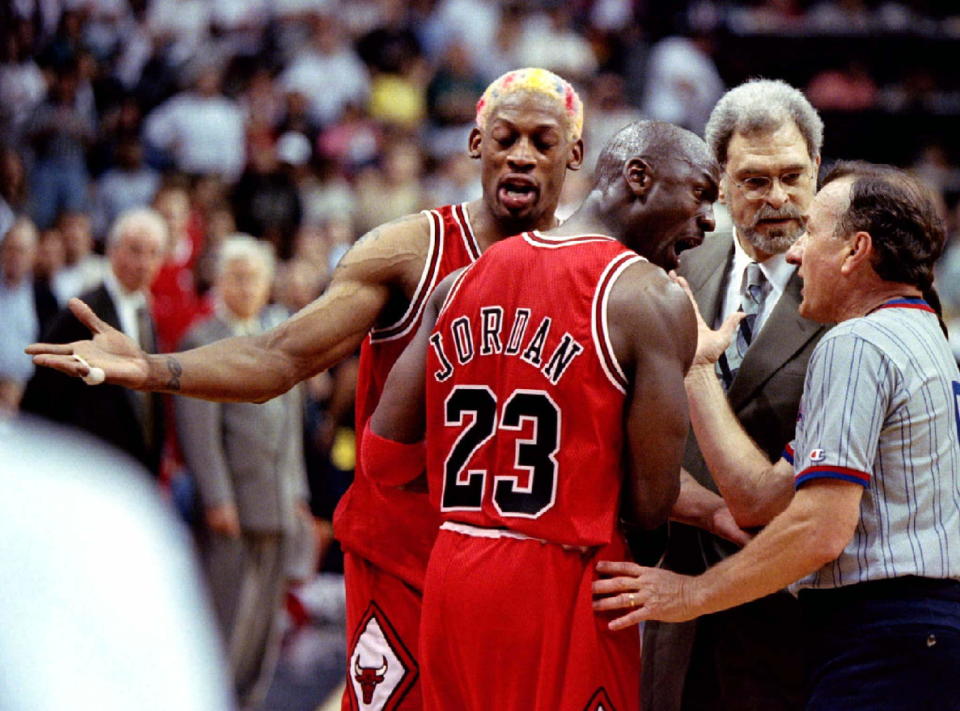 Dennis Rodman was unique, to say the least. (Reuters)