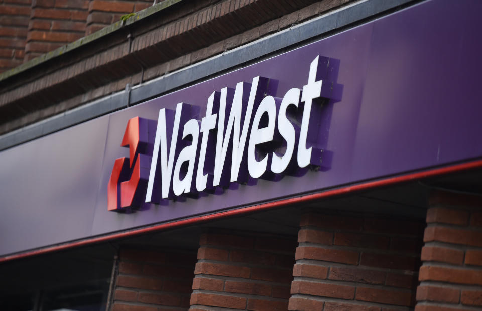 NatWest Bank is a subsidiary of the NatWest group, which is state-backed and 62% owned by the taxpayer. Photo: Nathan Stirk/Getty Images