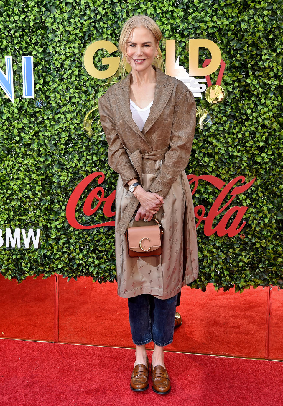 Nicole Kidman attends the 7th Annual Gold Meets Golden at Virginia Robinson Gardens and Estate on January 04, 2020 in Los Angeles, California. 