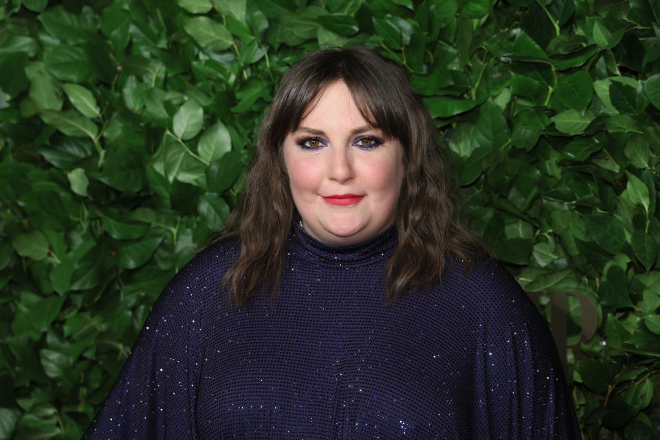 A portrait shot of Lena Dunham attending the 2022 Gotham Awards at Cipriani Wall Street on November 28, 2022 in New York City. (Getty Images)