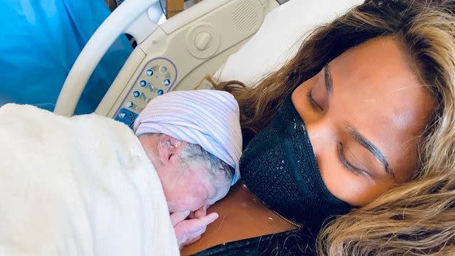 <p>Singer Ciara and husband Russell Wilson welcomed their second child together in July. Shortly after his arrival, the pair announced his name, Win Harrison Wilson, on Instagram. </p><p>'Happy Birthday WIN!!! Mommy & Daddy Love You,' she wrote to her 25.8million followers. 'Win Harrison Wilson 7.23.20208lbs 1 oz.'</p><p>Russell also shared a selfie from the hospital with his wife and their new addition, captioning it: 'Happy Birthday WIN!!! Mommy & Daddy Love You!'</p><p>Baby Win joins the couple's three-year-old daughter Sienna and Ciara's son Future, six. </p><p><a href="https://www.instagram.com/p/CDCHb94nvTh/" rel="nofollow noopener" target="_blank" data-ylk="slk:See the original post on Instagram;elm:context_link;itc:0;sec:content-canvas" class="link ">See the original post on Instagram</a></p>