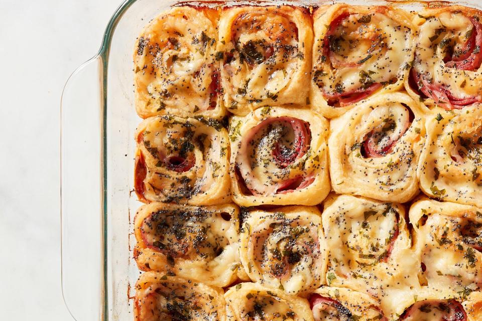 Ham and Cheese Pinwheels