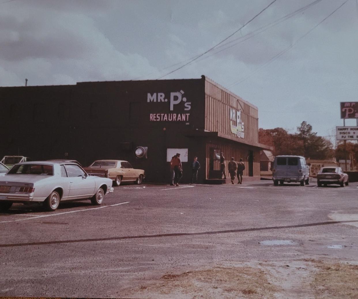 The exterior of the former Mr. P's in Fayetteville.