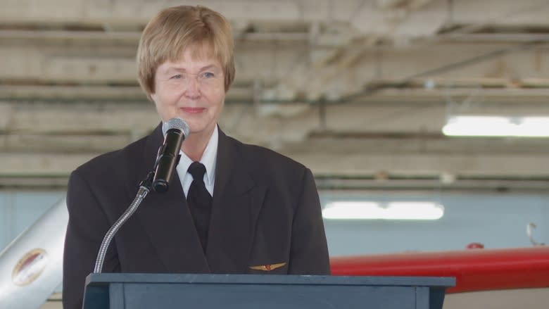 'Nothing holding us back': Women in aviation pass the torch