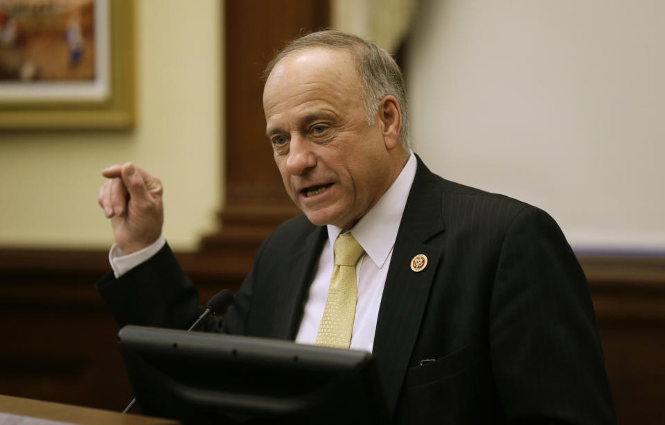 King has said that Republicans <a href="http://www.huffingtonpost.com/2014/07/30/steve-king-impeachment_n_5634195.html" target="_blank">should pursue</a> impeachment if President Barack Obama takes executive action on immigration.  "From my standpoint, if the president [enacts more executive actions], we need to bring impeachment hearings immediately before the House of Representatives," King told <a href="http://www.breitbart.com/Big-Government/2014/07/26/Rep-Steve-King-Predicts-House-Will-Start-Impeachment-Proceedings-if-Obama-Grants-More-Amnesty-with-Exec-Actions" target="_blank">Breitbart News</a>. "That's my position and that's my prediction."