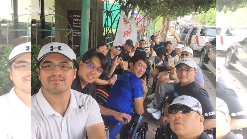 王偉軒認識了更多身障朋友，也獲得出國比賽的機會開拓了自己的視野。（圖／王偉軒提供）